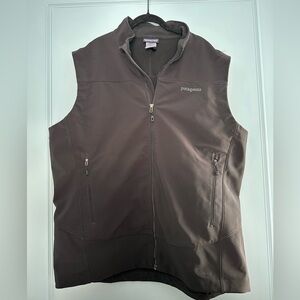 PATAGONIA MENS XXL POLARTEC ADZE VEST - FULL ZIP - BLACK